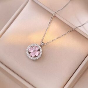 Blush Elegance 3-Piece Pink Crystal Jewelry Set